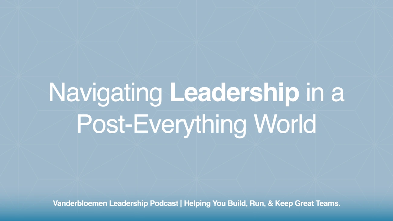 Navigating Leadership in a Post-Everything World | ft. Daniel Im
